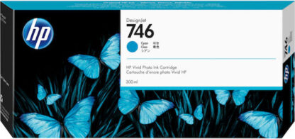 HP DesignJet 746 Γνήσιο Μελάνι Εκτυπωτή InkJet Κυανό (P2V80A)