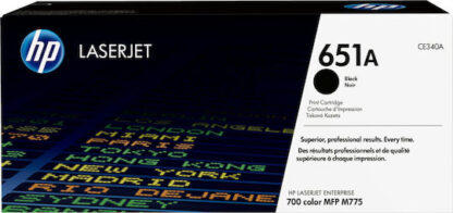 HP 651A Γνήσιο Toner Laser Εκτυπωτή Μαύρο 13500 Σελίδων (CE340A)