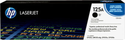 HP 125A Γνήσιο Toner Laser Εκτυπωτή Μαύρο 2200 Σελίδων (CB540A)