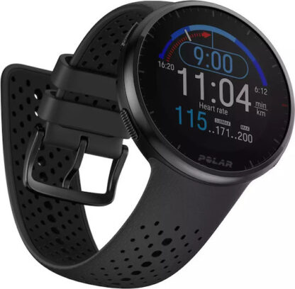 Polar Pacer Pro 45mm Smartwatch με Παλμογράφο (Carbon Gray)