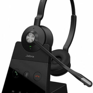 Bluetooth Ακουστικά με Μικρόφωνο Jabra Evolve2 65 Flex Μαύρο