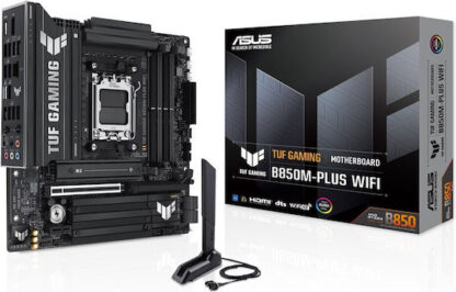 Asus TUF GAMING B850M-PLUS WIFI Motherboard Micro ATX με AMD AM5 Socket