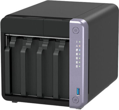 QNap TS-432X NAS Tower με 4 θέσεις για και 2 θύρες Ethernet
