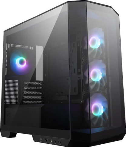 MSI MAG PANO 100R PZ Gaming Midi Tower Κουτί Υπολογιστή με RGB Φωτισμό Λευκό