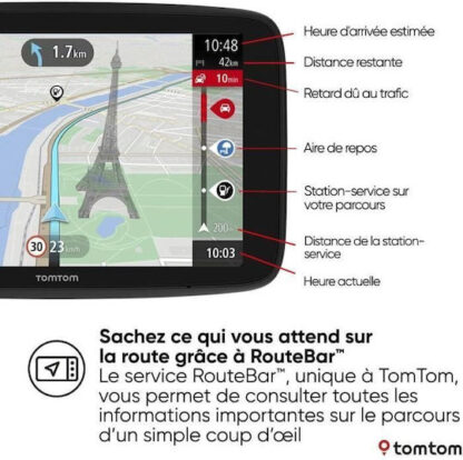 TomTom Συσκευή Πλοήγησης GPS Go Navigator 6 με Οθόνη & Card Slot Κωδικός: 1PN6.002.100