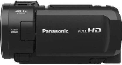 Panasonic Βιντεοκάμερα HC-V900E-K Αισθητήρας CMOS Αποθήκευση σε Κάρτα Μνήμης με Οθόνη 3" και HDMI / WiFi