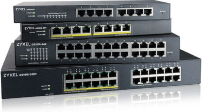 Zyxel GS1900-24E Managed L2 Switch με 24 Θύρες Gigabit (1Gbps) Ethernet