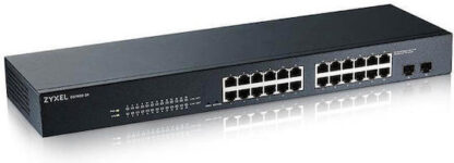 Zyxel GS1900-24 v2 Managed L2 Switch με 24 Θύρες Gigabit (1Gbps) Ethernet και 2 SFP Θύρες