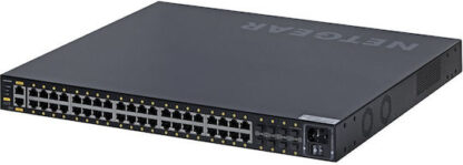 NetGear GSM4248PX Managed L3 PoE+ Switch με 40 Θύρες Gigabit (1Gbps) Ethernet και 8 SFP Θύρες