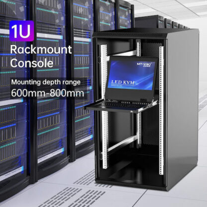 Διακόπτης KVM Startech RKCONS1908K