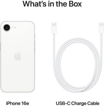 Smartphone Apple Iphone 16E 128 GB Λευκό