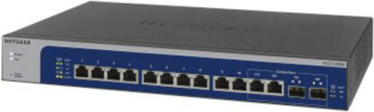 NetGear XS512EM Managed L2 PoE+ Switch με 12 Θύρες Gigabit (10Gbps) Ethernet και 2 SFP Θύρες