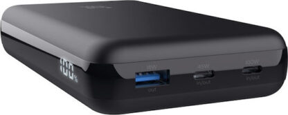 Trust Laro Power Bank 20000mAh 100W με Θύρα USB-A και 2 Θύρες USB-C Power Delivery / Quick Charge 3.0 Μαύρο