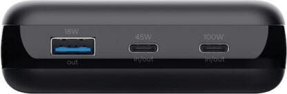 Trust Laro Power Bank 20000mAh 100W με Θύρα USB-A και 2 Θύρες USB-C Power Delivery / Quick Charge 3.0 Μαύρο