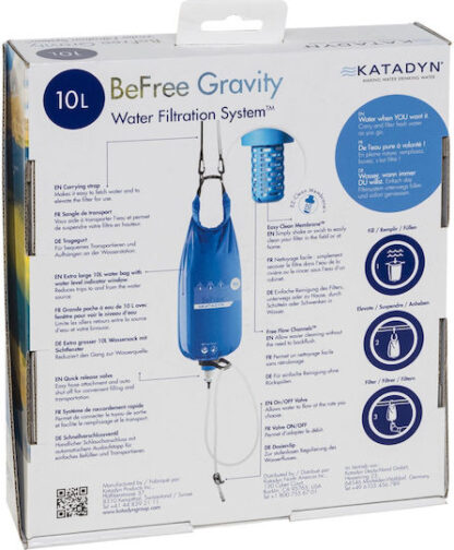 Katadyn Be Free Gravity Φίλτρο Νερού 10L