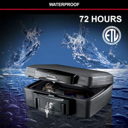 Master Lock Χρηματοκιβώτιο με Κλειδί, Πυρασφαλές Διαστάσεων Μ36.2xΠ33xΥ15.6cm με Βάρος 7.7kg H0100EURHRO
