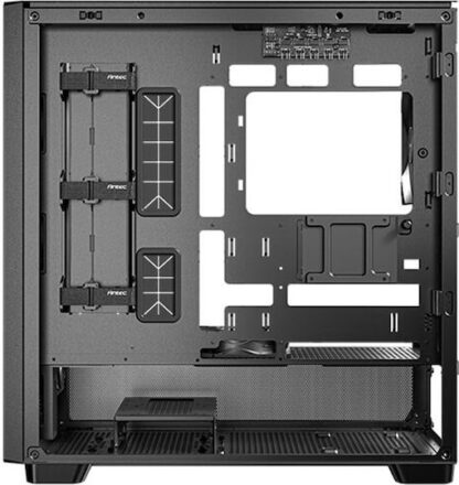 Antec Flux Midi Tower Κουτί Υπολογιστή με Πλαϊνό Παράθυρο Μαύρο