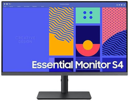 Samsung S4 S40GD IPS Monitor 27" FHD 1920x1080 με Χρόνο Απόκρισης 5ms GTG