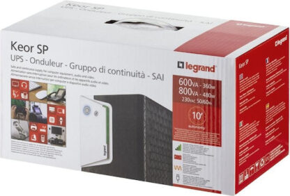 Legrand KEOR SP 1500VA UPS Line-Interactive 900W με 4 Schuko Πρίζες
