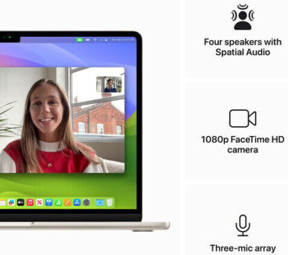 Apple MacBook Air 13.6" (2024) IPS Retina Display (M3-8-core/24GB/512GB SSD) Starlight (IT Keyboard)