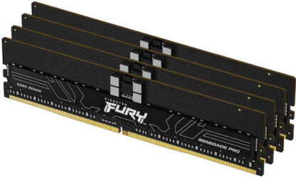 Kingston Fury Renegade Pro 64GB DDR5 RAM με 4 Modules (4x16GB) και Ταχύτητα 6000 για Desktop Κωδικός: KF560R32RBK4-64