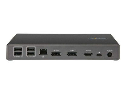 StarTech USB-C / USB-A Docking Station με 4K PD Ethernet Γκρι (DK31C2DHSPDUE)
