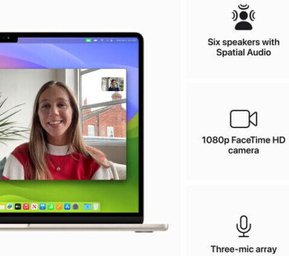 Apple MacBook Air 15.3" (2024) IPS Retina Display (M3-8-core/16GB/512GB SSD) Starlight (IT Keyboard)