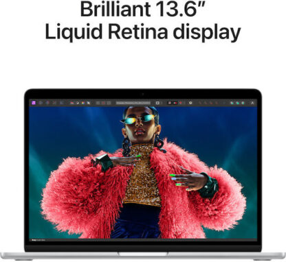 Apple MacBook Air 13.6" (2024) Retina Display (M3-8-core/16GB/512GB SSD) Silver (IT Keyboard)
