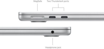 Apple MacBook Air 13.6" (2024) Retina Display (M3-8-core/16GB/512GB SSD) Silver (IT Keyboard)