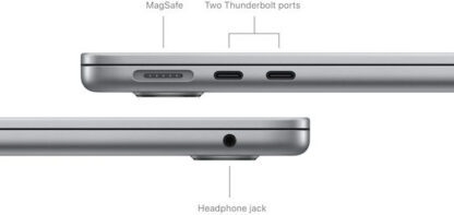 Apple MacBook Air 13.6" (2024) Retina Display (M3-8-core/16GB/512GB SSD) Space Gray (IT Keyboard)