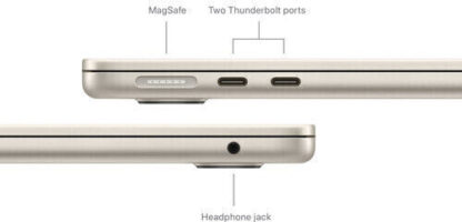 Apple MacBook Air 13.6" (2024) Retina Display (M3-8-core/16GB/512GB SSD) Starlight (IT Keyboard)