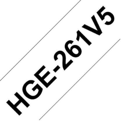 Brother Ταινία Ετικετογράφου 8m x 36mm σε Λευκό Χρώμα 5τμχ Κωδικός: HGE261V5