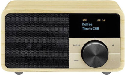 Sangean DDR-7 Επιτραπέζιο Ραδιόφωνο Επαναφορτιζόμενο DAB+ με Bluetooth Natural Wood