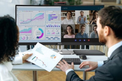 Philips 34B2U6603CH Ultrawide VA HDR Curved Monitor 34" QHD 3440x1440 με Χρόνο Απόκρισης 4ms GTG