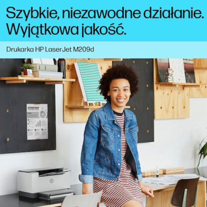 HP LaserJet M209d Ασπρόμαυρο Πολυμηχάνημα