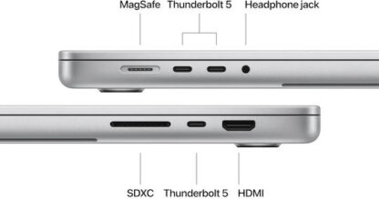 Apple MacBook Pro 16" (2024) 16.2" Retina Display 120Hz (M4 Max-16‑core/48GB/1TB SSD) Silver (IT Keyboard)