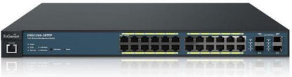 EnGenius EWS1200-28TFP v1 Managed L2 PoE+ Switch με 24 Θύρες Gigabit (1Gbps) Ethernet και 4 SFP Θύρες