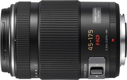Panasonic Crop Φωτογραφικός Φακός H-PS45175E Standard Zoom για Micro Four Thirds (MFT) Mount Μαύρος