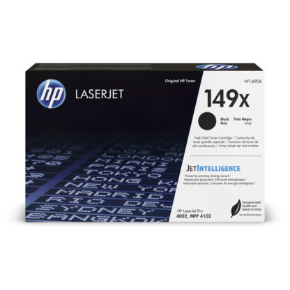 HP 149X Γνήσιο Toner Laser Εκτυπωτή Μαύρο High Yield 9500 Σελίδων (W1490X)