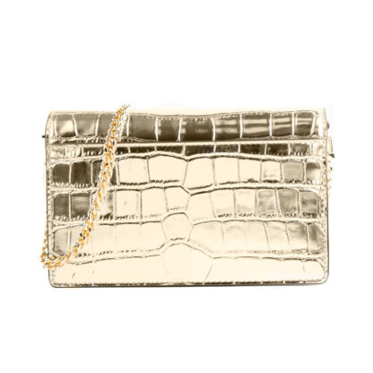 Τσάντα Ώμου Michael Kors 32F4GJ6C8K-PALE-GOLD Χρυσό 22 x 14 x 6 cm