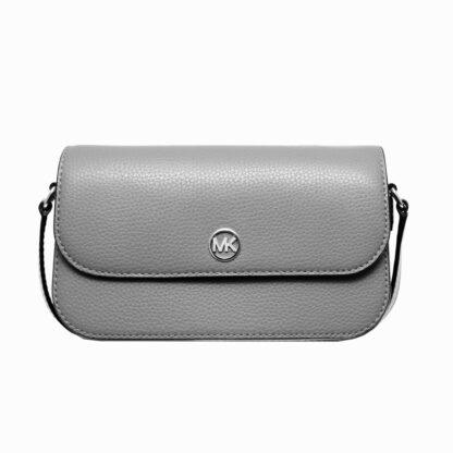 Τσάντα Ώμου Michael Kors 35F4STVC1L-PEARL-GREY Γκρι 21 x 12 x 5 cm