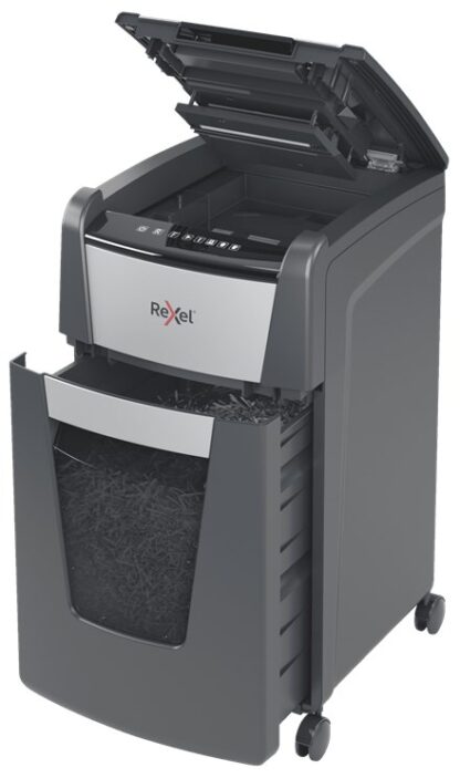 Rexel Optimum AutoFeed+ 225X paper shredder Cross shredding 55 dB 23 cm Black  Grey