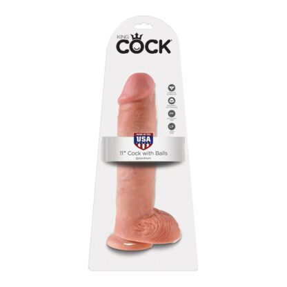 Ρεαλιστικό πέος Pipedream King Cock PVC