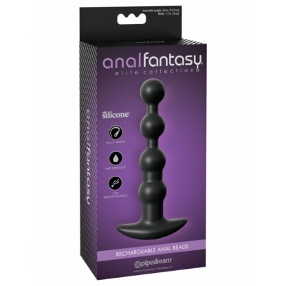 Πρωκτικό Plug Pipedream Fantasy Elite Μαύρο