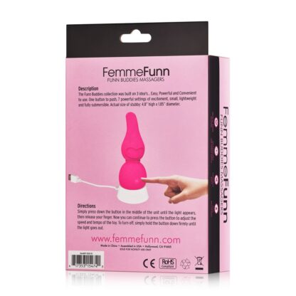 Mini Δονητής FemmeFunn Stubby Ροζ