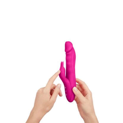 Δονητής σημείου G FemmeFunn Rabbit Ροζ