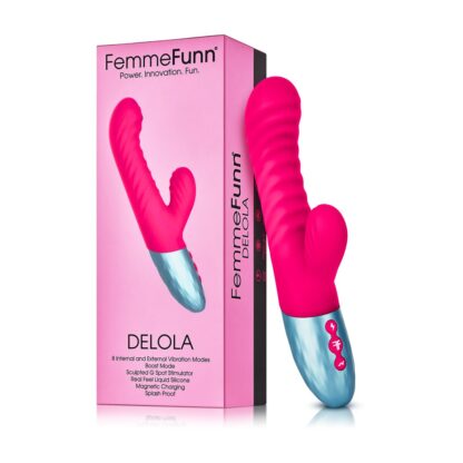 Δονητής σημείου G FemmeFunn Delola Ροζ