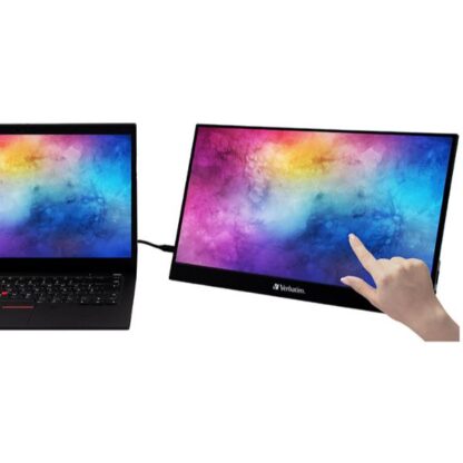 Verbatim PMT-17 IPS HDR Touch Φορητό Monitor 17.3" FHD 1920x1080 με Χρόνο Απόκρισης 6ms GTG