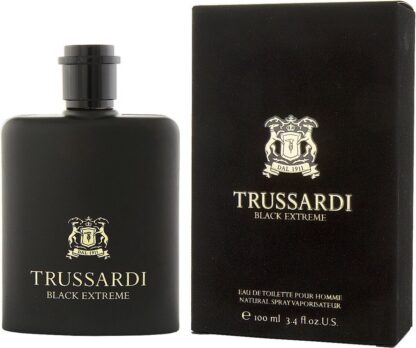 Trussardi Black Extreme Pour Homme Eau De Toilette Spray 100ml
