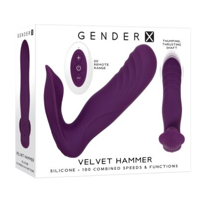 Δονητής σημείου G Gender X Gender X Μωβ